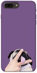 Чехол itsPrint Мопс для Apple iPhone 7 plus / 8 plus (5.5")