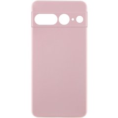 Чехол Silicone Cover Lakshmi Full Camera (AAA) для Google Pixel 7 Pro Розовый / Pink Sand