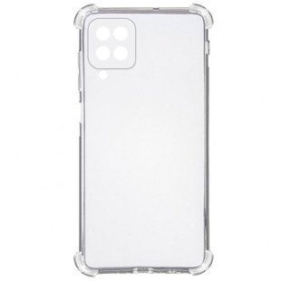 TPU чохол GETMAN Ease logo посилені кути Full Camera для Samsung Galaxy M33 5G Безбарвний (прозорий)