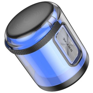 Уценка Bluetooth Колонка Borofone BR30 Auspicious colorful sports Поврежденная упаковка / Black