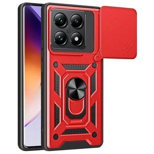 Чохол Ummi Camshield Serge Ring для Xiaomi 14T Червоний / Red