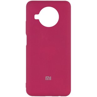 Чехол Silicone Cover My Color Full Protective (A) для Xiaomi Mi 10T Lite / Redmi Note 9 Pro 5G Бордовый / Marsala