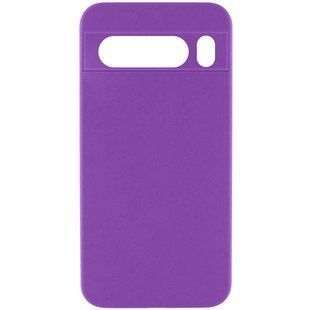 Чехол Silicone Cover Ummi Lakshmi Full Camera (AA) для Google Pixel 8 Pro Фиолетовый / Purple