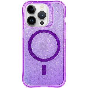 Чохол TPU Radiance with Magnetic Fit для Apple iPhone 16 Pro Max (6.9") Purple