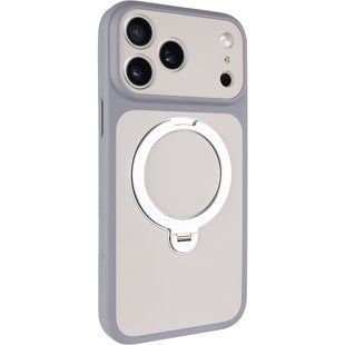Чехол Ummi Full Camera with Magnetic Fit HQ Ring для Apple iPhone 18 Pro Max / 17 Pro Max (6.9") Grey