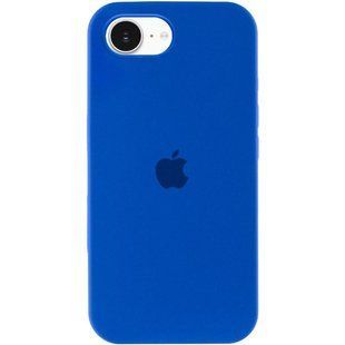 Чохол Silicone Case Full Protective (AA) для Apple iPhone 16e / 17e (6.1") Синій / Capri Blue