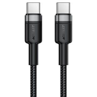 Дата кабель Acefast C22-03 Type-C to Type-C 60W (1.2m) Black