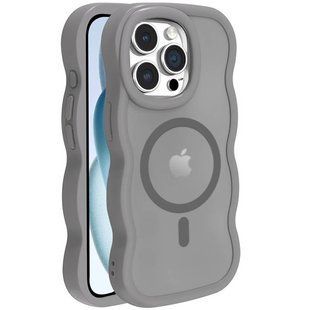 Чехол TPU+PC Undine with Magnetic Fit для Apple iPhone 15 Pro Max (6.7") Grey