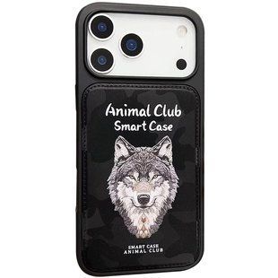 TPU+PC чехол Animal Club для Apple iPhone 17 Pro Max (6.9") Black