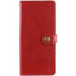 Шкіряний чохол-книжка GETMAN Gallant (PU) для Motorola Moto G86 5G Червоний