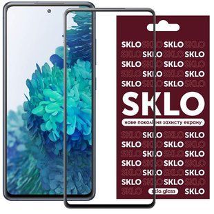 Защитное стекло SKLO 3D для Samsung Galaxy S25 FE Черный
