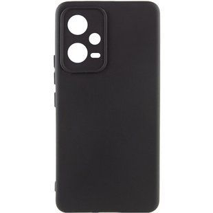 Чехол Silicone Cover Lakshmi Full Camera (AA) для Xiaomi Poco X5 5G / Note 12 5G Черный / Black