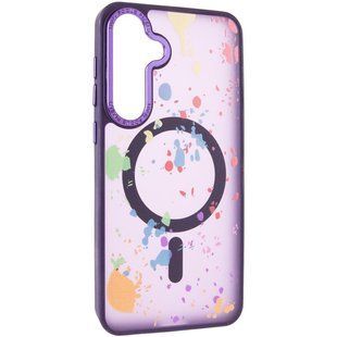Чохол TPU+PC Flush with Magnetic Fit для Samsung Galaxy S24+ / S25+ Dark purple