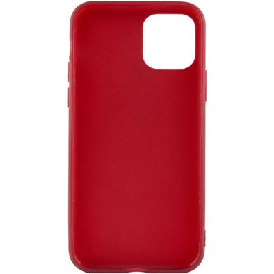 Силиконовый чехол Candy для Apple iPhone 11 Pro Max (6.5") Бордовый