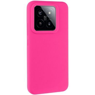Чехол Silicone Cover Lakshmi (AAA) для Xiaomi 14 Pro Розовый / Barbie pink