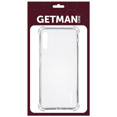 TPU чохол GETMAN Ease logo посилені кути для Samsung Galaxy A50 (A505F) / A50s / A30s Безбарвний (прозорий)