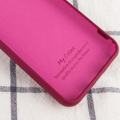 Чехол Silicone Cover My Color Full Protective (A) для Xiaomi Mi 10T Lite / Redmi Note 9 Pro 5G Бордовый / Marsala