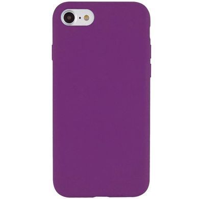 Чехол Silk Full Protective (AA) NO LOGO для Apple iPhone SE (2020) / 7 / 8 (4.7") Фиолетовый / Grape