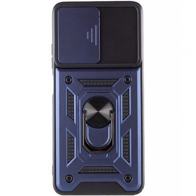 Чехол Ummi Camshield Serge Ring для Xiaomi Redmi Note 11 (Global) / Note 11S Синий / Navy