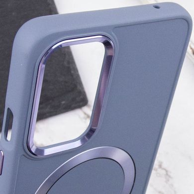 TPU чехол Bonbon Metal Style with MagSafe для OnePlus 9 Серый / Lavender