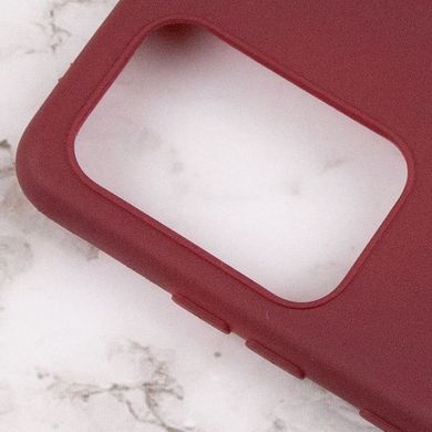 Силіконовий чохол Candy для Xiaomi Redmi Note 11E Бордовий