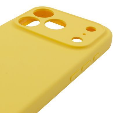 Чехол Silk Full Camera Protective (AA) NO LOGO для Apple iPhone 17 Pro Max / 18 Pro Max (6.9") Желтый / Yellow
