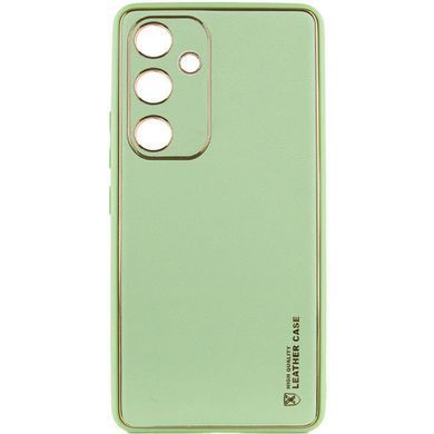 Кожаный чехол Xshield для Samsung Galaxy S23 Зеленый / Pistachio