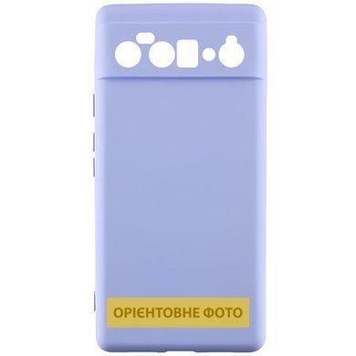 Чохол TPU GETMAN Liquid Silk Full Camera для Google Pixel 9 Pro XL Бузковий / Light purple