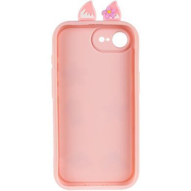 Чохол TPU Toys Case with Ears для Apple iPhone 16e / 17e (6.1") Light Pink