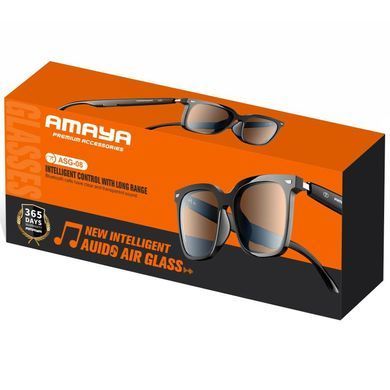 Смарт-очки Amaya ASG-08 Bluetooth Music Gray