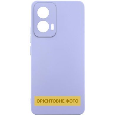 Чехол Silicone Cover Lakshmi Full Camera (AAA) для Motorola Moto G35 Сиреневый / Dasheen