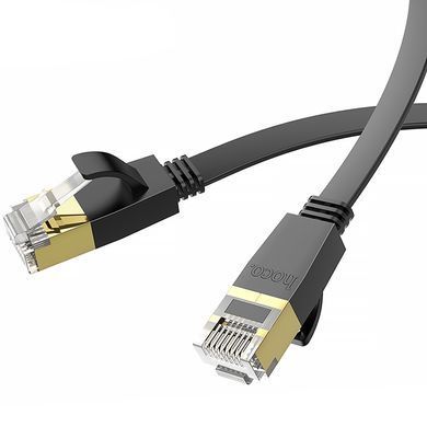 Кабель (патч-корд) Hoco US07 General Category 6 Gigabit (3m) Black