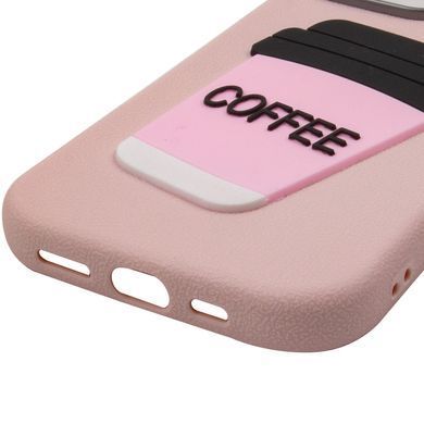 Чехол TPU Leather Toys для Apple iPhone 11 Pro (5.8") Coffee / Pink