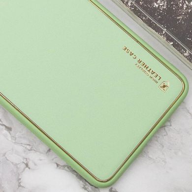 Кожаный чехол Xshield для Samsung Galaxy S23 Зеленый / Pistachio