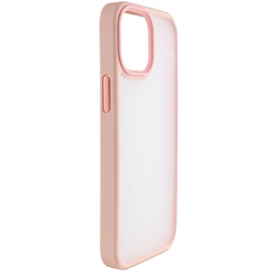 TPU+PC чехол Metal Buttons для Apple iPhone 14 Plus (6.7") Розовый