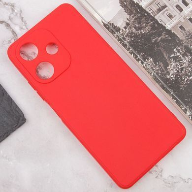 Силиконовый чехол Candy Full Camera для Infinix Hot 30 Красный / Red