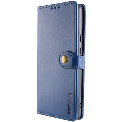 Шкіряний чохол-книжка GETMAN Gallant (PU) для Xiaomi Redmi Note 14 5G Синій