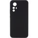 Чехол Silicone Cover Lakshmi Full Camera (AAA) для Xiaomi Redmi Note 12S Черный / Black фото 1
