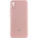 Чохол Silicone Cover Lakshmi Full Camera (AAA) with Logo для Xiaomi Redmi 9A Рожевий / Pink Sand