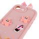 Чохол TPU Toys Case with Ears для Apple iPhone 16e / 17e (6.1") Light Pink фото 4