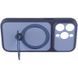 Чохол Ummi Full Camera with MagSafe HQ Ring для Apple iPhone 15 Pro (6.1") Navy Blue фото 6