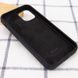 Чехол Silicone Case Full Protective (AA) для Apple iPhone 12 Pro Max (6.7") Черный / Black фото 3