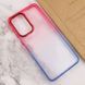 Чехол TPU+PC Fresh sip series для Motorola Moto E13 Синий / Розовый фото 3