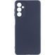 Чехол TPU GETMAN Liquid Silk Full Camera для Samsung Galaxy M34 5G Синий / Midnight Blue