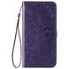 Кожаный чехол (книжка) Art Case с визитницей для TECNO POP 4 Фиолетовый фото 1