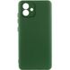 Чехол Silicone Cover Lakshmi Full Camera (A) для Samsung Galaxy A04e Зеленый / Dark green фото 1