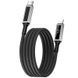 Дата кабель WIWU C080 Warriors Type-C to Lightning 27W (1m) Black фото 4
