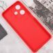 Силиконовый чехол Candy Full Camera для Infinix Hot 30 Красный / Red фото 3