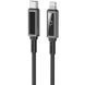 Дата кабель WIWU C080 Warriors Type-C to Lightning 27W (1m) Black фото 1