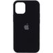 Чехол Silicone Case Full Protective (AA) для Apple iPhone 12 Pro Max (6.7") Черный / Black фото 1